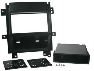 2DIN/1DIN REDUKCE PRO CADILLAC ESCALADE 2007-13 (Plastový adaptér)