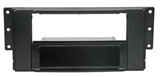 2DIN/1DIN REDUKCE PRO LAND ROVER FREELANDER II 10/2006-, DISCOVERY, RANGE ROVER (Plastový adaptér)