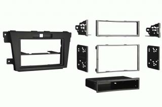 2DIN/1DIN REDUKCE PRO MAZDA CX-7 10/2009-2013 (Plastový adaptér)