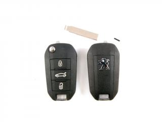DÁLKOVÝ OVLADAČ PEUGEOT (ID46) 508 2011 (Dálkový ovladač s čipem ID46 - Pcf7941)
