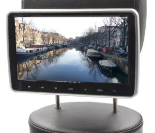 DVD/SD/USB/HDMI MONITOR 10,1" S DRŽÁKEM NA OPĚRKU (Kvalitní LCD monitor 10,1" určený k montáži na opěrku, české menu)
