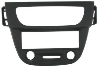 ISO REDUKCE PRO RENAULT MEGANE III 11/2008-2015, FLUENCE 02/2010-, TMAVĚ ŠEDÁ (Plastový adaptér)