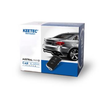Keetec Mistral Max 2 (Jednocestný analogový autoalarm)