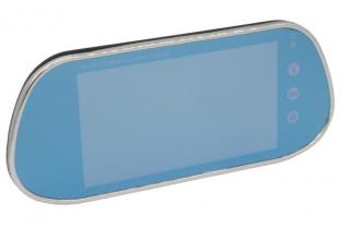LCD MONITOR 7" NA ZRCÁTKO S USB/SD SLOTEM/BLUETOOTH (LCD monitor 7“ určený k upevnění na zpětné zrcátko)