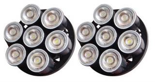 LED SVĚTLA PRO DENNÍ SVÍCENÍ 7W KULATÁ MONTI (LED světla pro denní svícení, kulatá SJ-292EN)