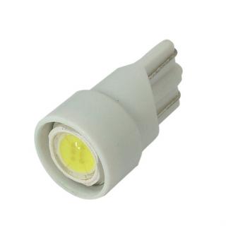 LED ŽÁROVKA HL 101 (LED žárovka s paticí T10, bílé světlo, 1 LED - 1 W)