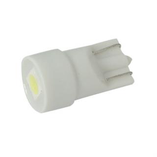 LED ŽÁROVKA HL 101PL (LED žárovka s paticí T10, bílé světlo, 1 LED - 0,5 W)