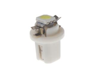 LED ŽÁROVKA S PATICÍ B8,5d (BAX) BÍLÁ 2 KS (Mini LED B8,5 bílá/3SMD 2 KS)