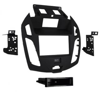 METRA 2DIN/1DIN REDUKCE PRO FORD TRANSIT CONNECT 2013- (Plastový adaptér)