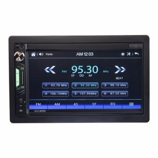 MULTIMEDIÁLNÍ 2 DIN AUTORÁDIO (6,9" LCD, Carplay, Android Auto, Bluetooth, USB, microSD)