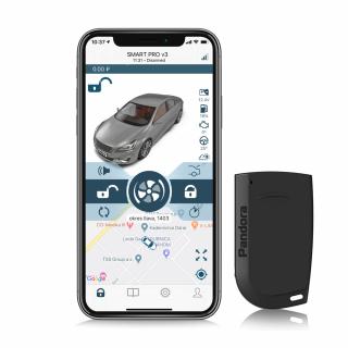 PANDORA SMART PRO V3 - AUTOALARM S DÁLKOVÝM STARTEM A MONTÁŽÍ (GSM/GPS AUTOALARM S PŘIPOJENÍM NA CAN BUS SBĚRNICI)