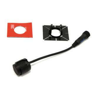 PARKOVACÍ SENZOR STEELMATE 14D-13 (Náhradní snímač k parkovacímu asistentu STEELMATE - vnitřní, zápustný s průměrem 16 mm - černý, matný. Nový design! Originální vzhled.)