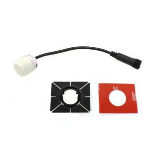 PARKOVACÍ SENZOR STEELMATE 14D-13 WHITE (Náhradní snímač k parkovacímu asistentu STEELMATE - vnitřní, zápustný s průměrem 16 mm - bílý. Nový design! Originální vzhled.)