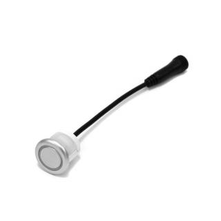 PARKOVACÍ SENZOR STEELMATE, 18.5MM, STŘÍBRNÝ 14D-12 SILVER (NÁHRADNÍ SNÍMAČ K PARKOVACÍMU ASISTENTU STEELMATE S PRŮMĚREM 18.5 MM, STŘÍBRNÝ 14D-12 )