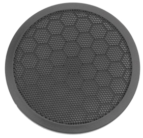 PLAST MŘÍŽKA ČERNÁ VW/SEAT, PŘEDNÍ/ZADNÍ 165MM (Plastový adaptér)