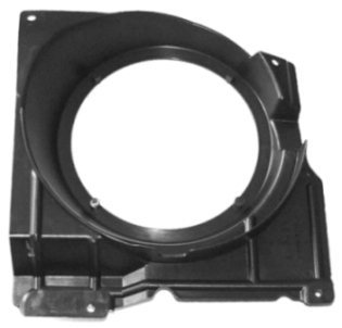 PLAST PRO REPRO VW POLO 99-2002 PŘEDNÍ 165 MM (Plastový adaptér)