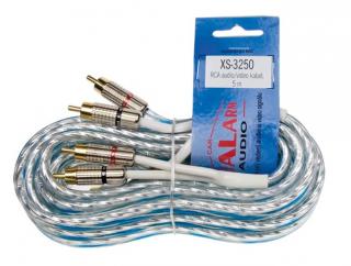 RCA AUDIO/VIDEO KABEL HI-END LINE, 5M (Špičková řada linkových audio/video kabelů)