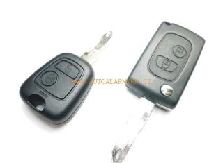 REDUKCE NA OBAL KLÍČE PEUGEOT 206 (REDUKCE Z KLASICKÉHO KLÍČE NA SKLOPNÝ)