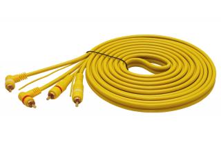 SIGNÁLOVÝ KABEL 2x RCA 500CM (2 kanálový signálový kabel)