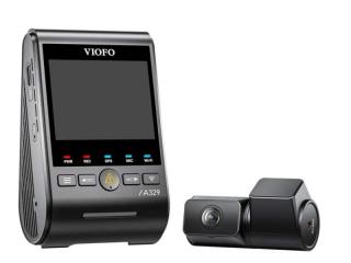 VIOFO A329 2CH - kamera do auta (4K dvoukanálová DVR kamera s 60 fps A329)