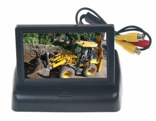 VÝKLOPNÝ MONITOR 4,3" ČERNÝ (Výklopný monitor 4,3" černý na palubní desku)