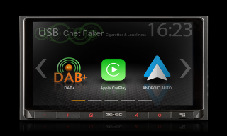 ZENEC Z-N528 (2-DIN Infotainer s Apple carplay a Google Android auto)