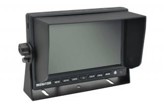 7 univerzální monitor s kvadrátorem a DVR