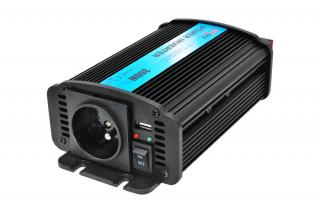 CAR-300U USB měnič napětí 12V / 220V / 300W