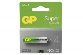 GP Super LR6 (AA) alkalická baterie 1,5V