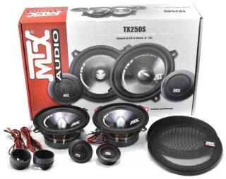 MTX audio TX250S - komponentní 130 mm reproduktory