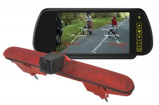 Sestava monitor v zrcátku + park.kamera PSA/Toyota