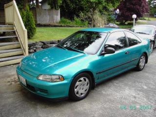 lemy blatniku Honda Civic Coupé 1991-1995