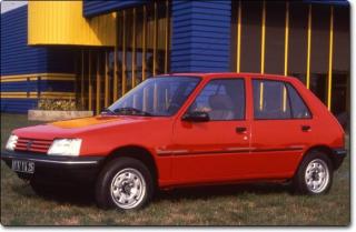 lemy blatniku Peugeot 205 1983-1995
