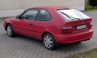 lemy blatniku Toyota Corolla 1992-1996 (E100)