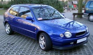 lemy blatniku Toyota Corolla 1996-2001 (E110)