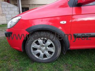 Plastové lemy blatníku Hyundai Getz 02-05
