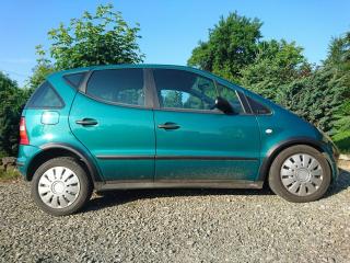 Plastové lemy blatníku Mercedes Benz A 1997-2004