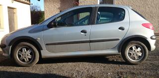 Plastové lemy blatníku Peugeot 206  5dveř. 1998-2007