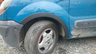 Plastové lemy blatníku Renault Kangoo 1998-2008