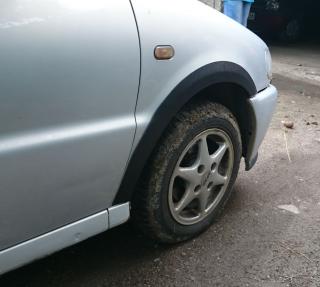 Plastové lemy blatníku VW Polo 6N, 6N2 5dveř. 1994-1999