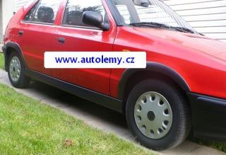 plastové lemy + prahy Škoda Felicia (kompletní sada oplastování)