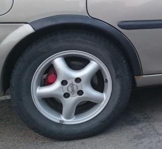 Plastové zadní lemy blatníku Opel Vectra B 1996-2001