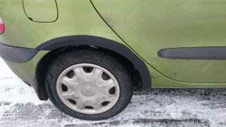 Plastové zadní lemy blatníků Renault Mégane SCENIC 95-03 ( lemy blatníků Renault Mégane SCENIC )