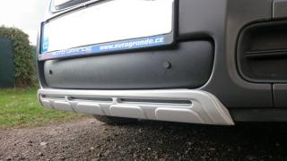Zimní clona masky chladiče spodní Škoda Fabia II / Roomster 2006-2010