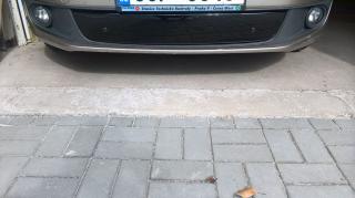 Zimní clona masky chladiče spodní VW Caddy 2010-2015