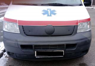 Zimní clona masky chladiče VW Transporter / Caravelle T5 03-10