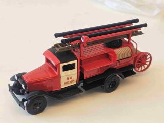 GAZ AA - PMG-1 Hasič - 1:43 Ručně vyrobený model SOUKROMÝ INZERAT  GAZ AA - PMG-1 Hasič - model auta - 1:43