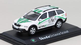 Škoda Octavia II Combi Scout 2007 ACTIVE DRIVE 1:43 - Abrex SOUKROMÝ INZERAT  Škoda Octavia 2 Combi Scout 2007 - kovová model auta