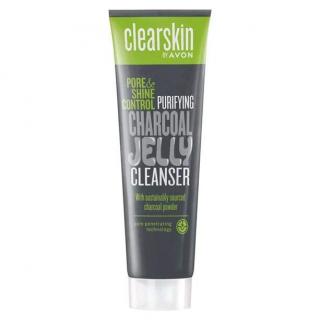 Čistící pleťové žele s výtažkem z černého uhlí - 125ml