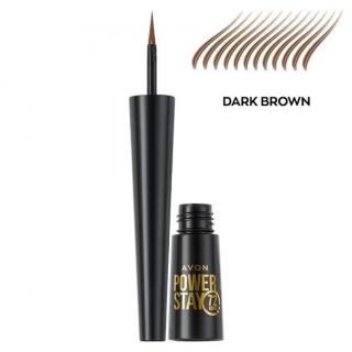 Dlouhotrvající barva na obočí Power Stay - Dark Brown